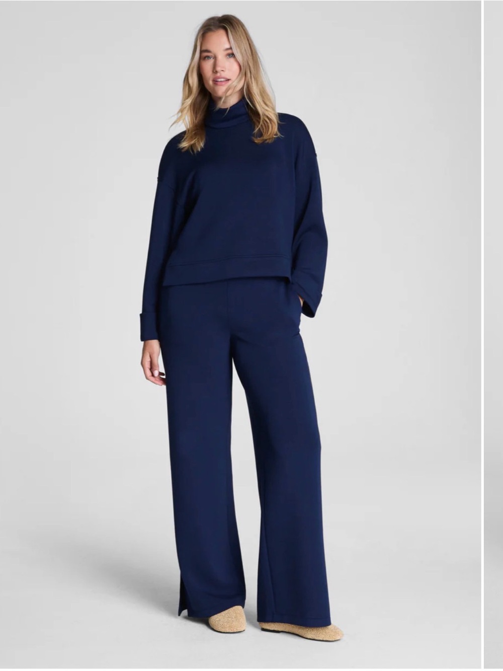Spanx TALL Air Essentials Zero Waistband Wide-Leg Pants